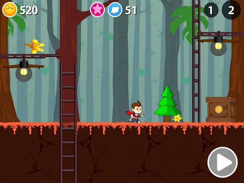 Cinnamon Path Sprint gameplay screenshot